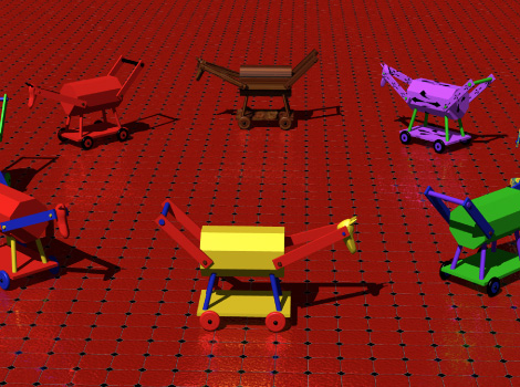 Wooden Horse Push Toy