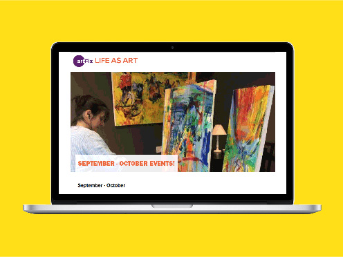artFix newsletter October